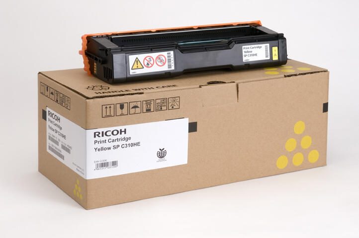 Ricoh Original Type SP C310E Toner gelb 2.500 Seiten (406351) für SP C320DN Ricoh Original Type SP C310E Toner gelb 2.500 Seiten (406351) für SP C320DN